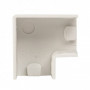 Поворот 90 гр (16х16) (4 шт) белый EKF-Plast
