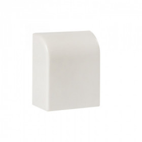 Заглушка (20х10) (4 шт) белая EKF-Plast