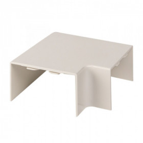 Поворот 90 гр (60х40) (4 шт) белый EKF-Plast