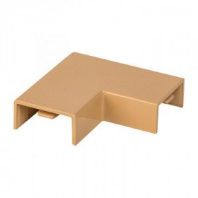 Поворот 90 гр (20х10) (4 шт) светлое дерево EKF-Plast