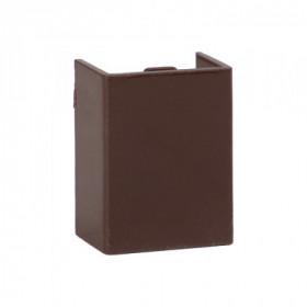 Соединитель (20х10) (4 шт) темное дерево EKF-Plast