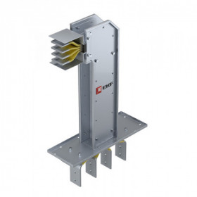 Фланцевая секция с горизонтальным углом для подключения к щиту 1250 А IP55 AL 3L+N+PE(ШИНА)