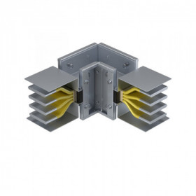 Угловая вертикальная секция 3200 А IP55 AL 3L+N+PE(ШИНА)