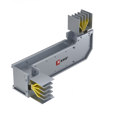 Вертикально-горизонтальная угловая секция 2500 А IP55 AL 3L+N+PE(КОРПУС)