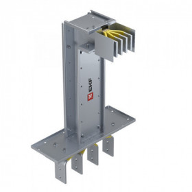 Фланцевая секция с вертикальным углом для подключения к щиту 1000 А IP55 AL 3L+N+PE(КОРПУС)