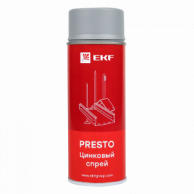 Цинковый спрей "Presto" 400мл EKF