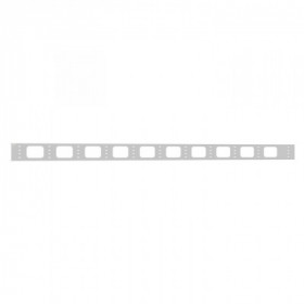 Органайзер кабельный вертикальный для стойки внешний с окнами 42U серия EKF PROxima