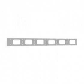 Органайзер кабельный вертикальный для стойки внешний с окнами ширина 95мм 24U серия EKF PROxima