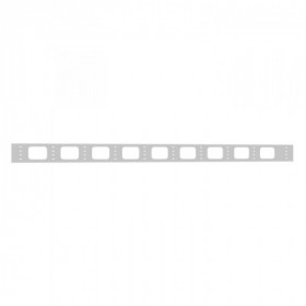 Органайзер кабельный вертикальный для стойки внешний с окнами ширина 95мм 38U серия EKF PROxima