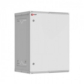 Шкаф телекоммуникационный настенный разборный 15U (600х350) дверь металл Astra серия EKF PROxima
