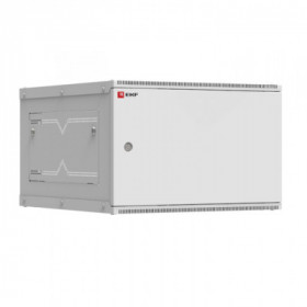 Шкаф телекоммуникационный настенный разборный 6U (600х650) дверь металл Astra серия EKF PROxima