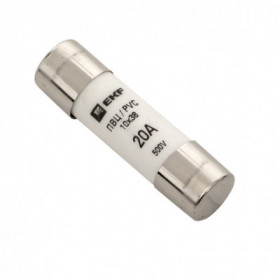 Плавкая вставка цилиндрическая ПВЦ (10х38) 20А EKF PROxima