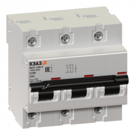 Выключатель автоматический модульный ВА47-100-3С32-УХЛ3-КЭАЗ