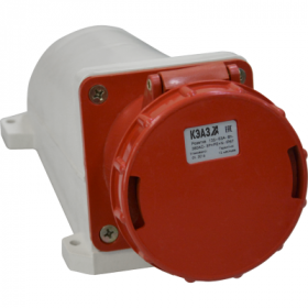 Розетка для монтажа на поверхность 135-63А-6h-380AC-3P+PE+N-IP67 Розетка для монтажа на поверхность 135-63А-6h-380AC-3P+PE+N-IP67