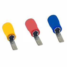 Наконечник штыревой плоский НШпИ OptiKit T-Shp-PVC-0.5-1.5(100шт)