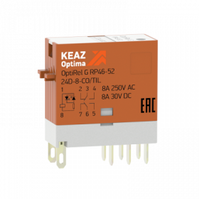 Реле промежуточное OptiRel G RP46-52-48-8-CO/TIL