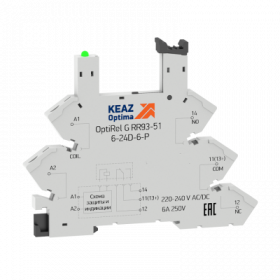 Розетка для реле OptiRel G RR93-51-220-240U-6-P