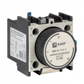 Приставка выдержки времени включения ПВЭ-12 0 1-30сек NO+NC EKF PROxima