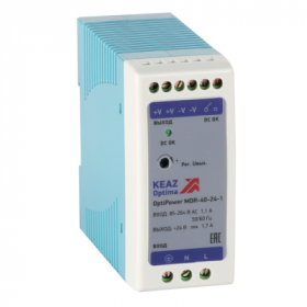 Блок питания OptiPower MDR-40-24-1 Блок питания OptiPower MDR-40-24-1