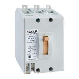 Выключатель автоматический ВА21-29-341810-2.5А-12Iн-400AC-НР220AC/DC-IP54-У2-КЭАЗ