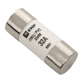 Плавкая вставка цилиндрическая ПВЦ (22х58) 32А EKF PROxima