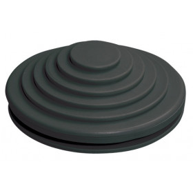 Сальник d-20мм (Dотв.бокса 22мм) черный IEK