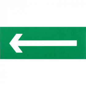 Самоклеящаяся этикетка 240х90мм "Направляющая стрелка" для ДПА IP20/54 IEK