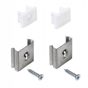 Набор для монтажа накладного прямоугольного профиля для светодиодной ленты 1712 IEK