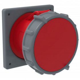 Розетка встраиваемая ССИ-434 63А-6ч/380-415В 2Р+PЕ IP67 MAGNUM IEK