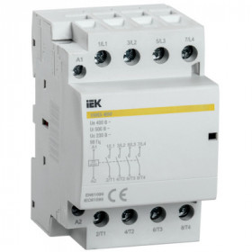 Контактор модульный КМ63-40М AC/DC IEK Контактор модульный КМ63-40М AC/DC IEK