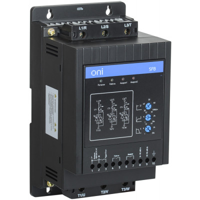 Устройство плавного пуска SFB 3Ф 380В 11кВт 22A Uупр 24В Modbus с выкл. ONI