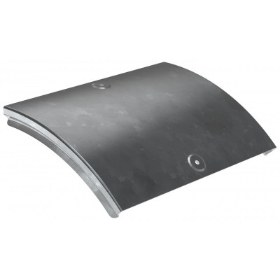 Крышка поворота плавного 45град вертикального внешнего (тип В20) ESCA 200мм HDZ IEK