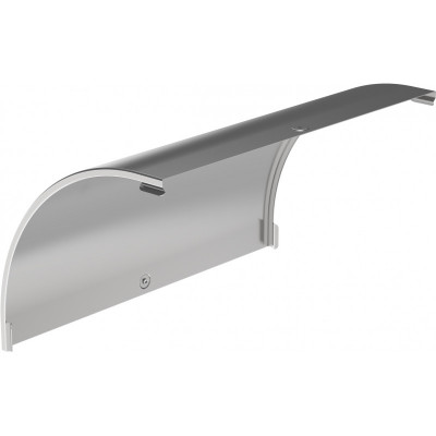 Крышка поворота плавного 90град вертикального внешнего (тип В20) ESCA 400мм IEK