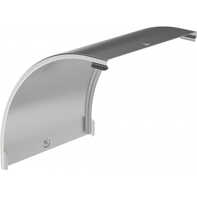 Крышка поворота плавного 90град вертикального внешнего (тип В20) ESCA 200мм IEK