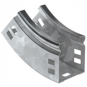 ESCA Поворот плавный 45град тип В10 50х100мм HDZ IEK