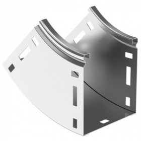 ESCA Поворот плавный 45град тип В10 80х100мм IEK