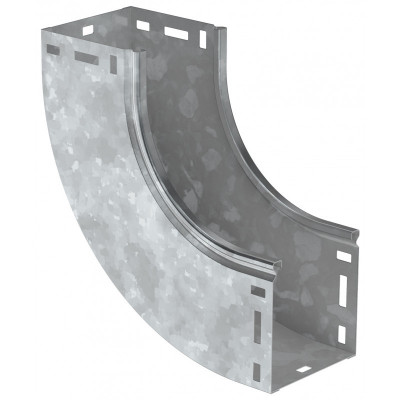Поворот плавный 90град вертикальный внутренний (тип В10) ESCA 80х80мм HDZ IEK