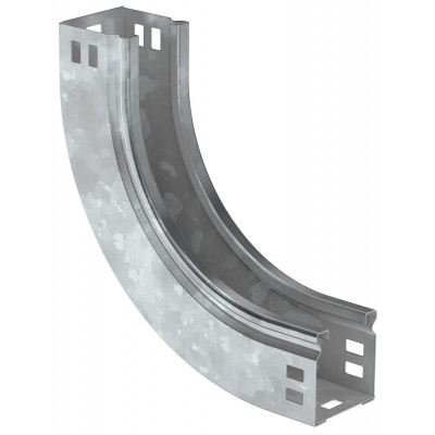 Поворот плавный 90град вертикальный внутренний (тип В10) ESCA 50х100мм HDZ IEK