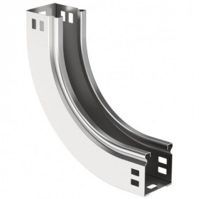 ESCA Поворот плавный 90град тип В10 50х50мм IEK