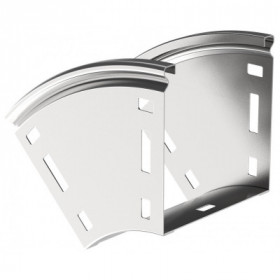 ESCA Поворот плавный 45град тип В20 80х150мм IEK