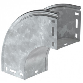 Поворот плавный 90град вертикальный внешний (тип В20) ESCA 100х100мм HDZ IEK