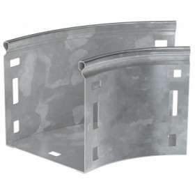 Поворот плавный 45град (тип Г01) ESCA 80х100мм HDZ IEK