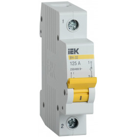 Выключатель нагрузки (мини-рубильник) ВН-32 1Р 125А IEK