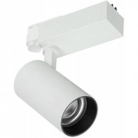 Светильник светодиодный трековый 302 PRO 30Вт 4000K трехфазный 36град белый IEK