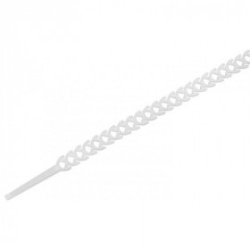 Стяжка универсальная многоразовая RS 10х300мм прозрачная (20шт/упак) IEK