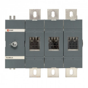 Рубильник 1600A 3P без рукоятки управления TwinBlock EKF PROxima