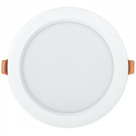 Светильник светодиодный ДВО 1802 PRO круг 20Вт 4000K IP40 белый IEK