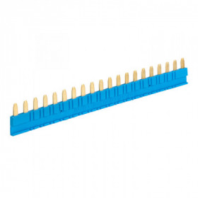 Соединительная шина для разъемов rms-23 20 голубая 32 А голубая EKF AVERES