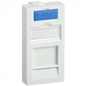 ITK Вставка 45х22.5мм для 1 модуля Keystone Jack с маркером