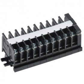 Блок зажимов наборный БЗН TK-010 1.5мм2 10А на DIN-рейку 10 пар IEK